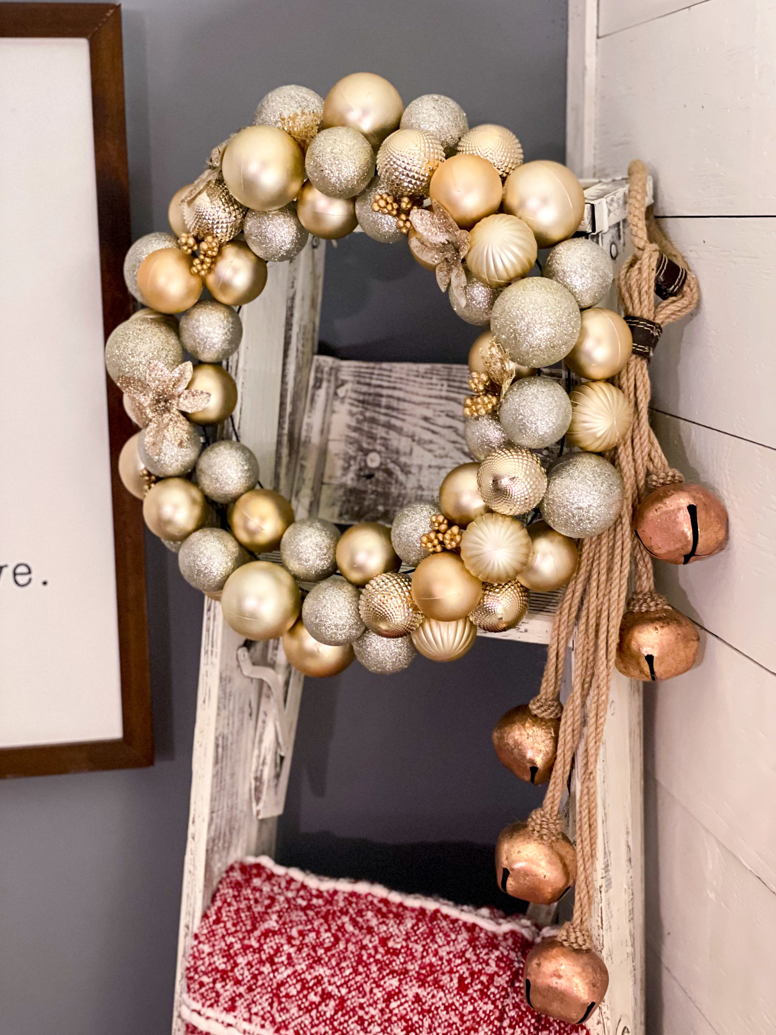 HOW TO WIRE A DOLLAR TREE WREATH FORM DIY 