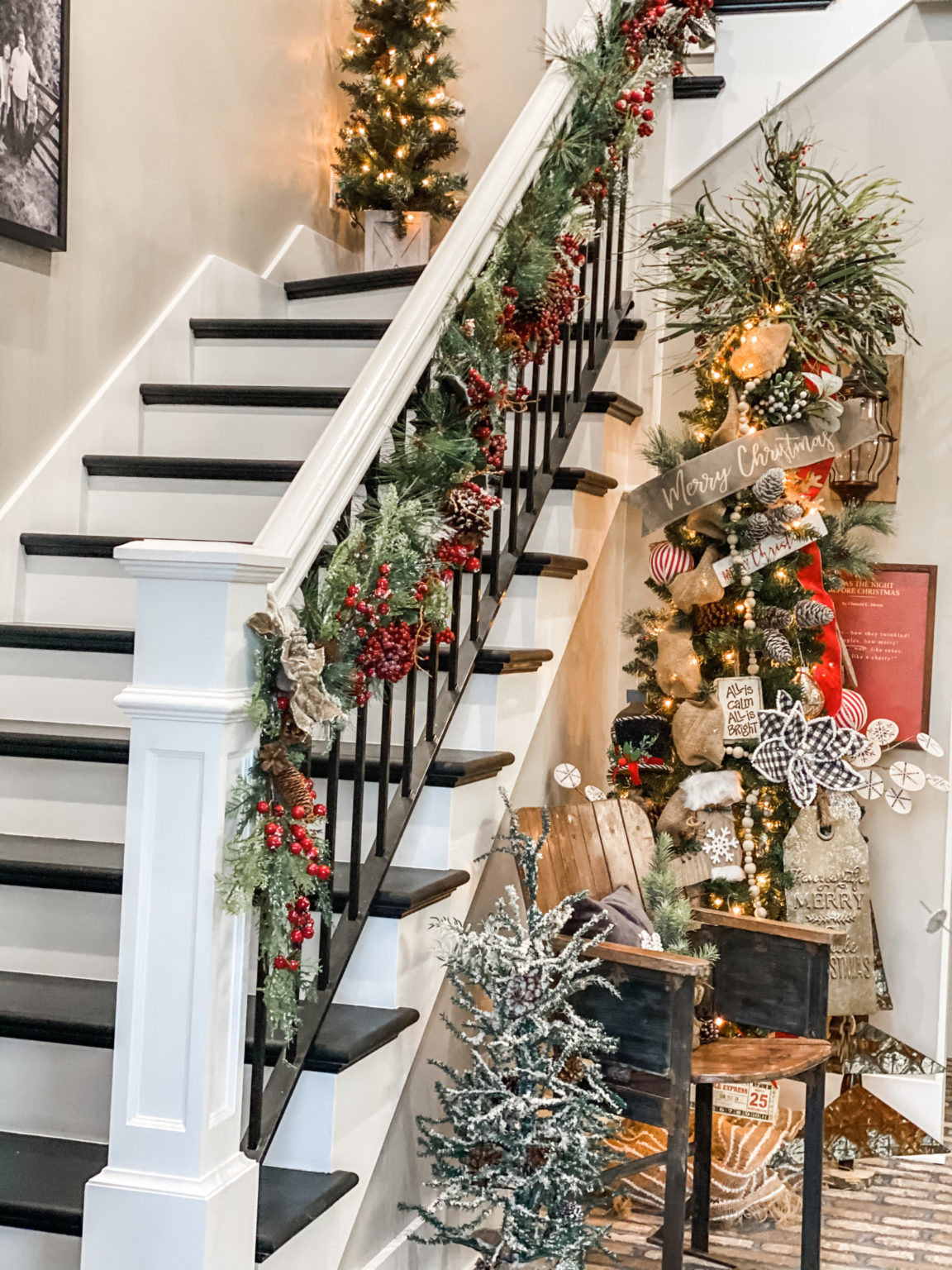 Christmas Entrance Way ReFabbed