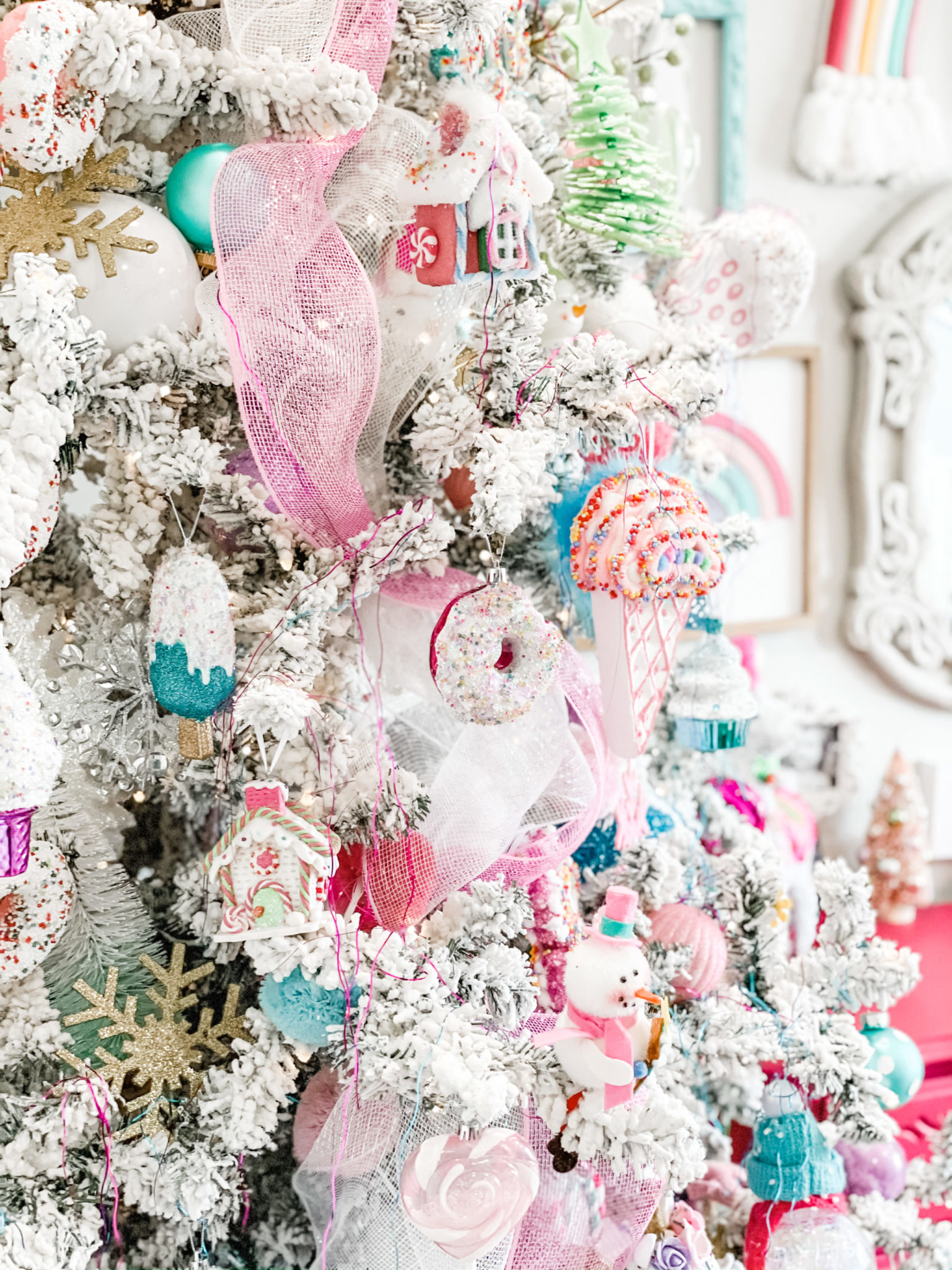 little girls Christmas tree ReFabbed