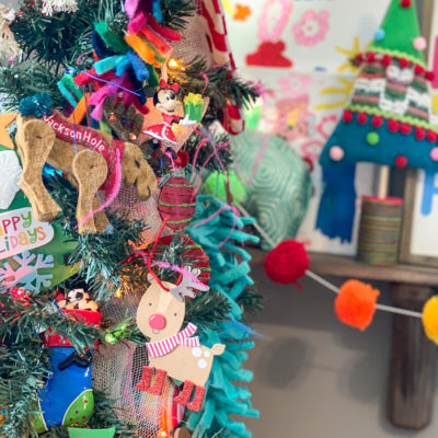 Colorful Playroom Christmas Tree