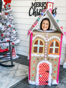 diy life size gingerbread house - Re-Fabbed