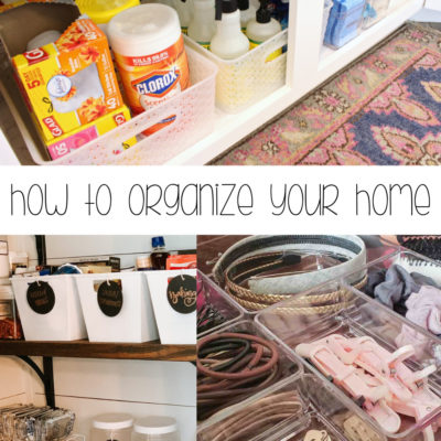 home organization tips