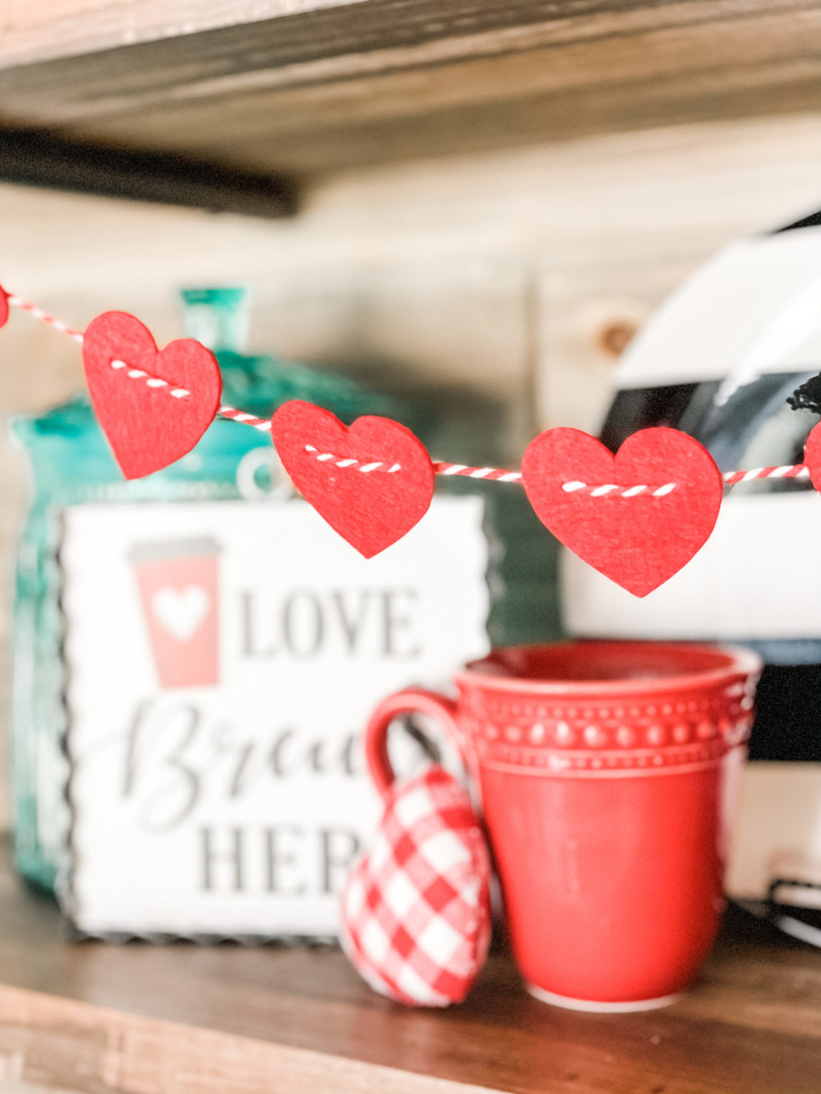 Valentine inspired coffee bar - Re-Fabbed
