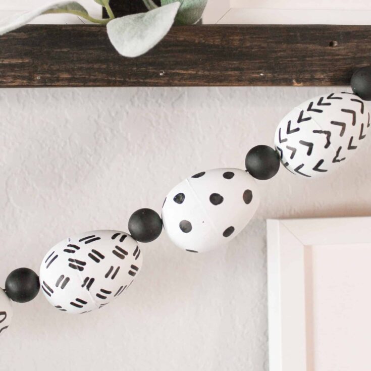 Image for Dollar Tree Easter Crafts: DIY Bunny Banner & Egg Garland