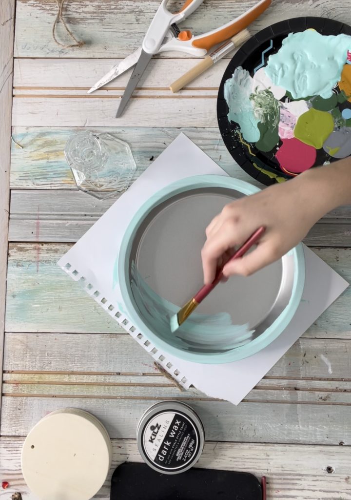 diy Dollar Tree cake stand ReFabbed