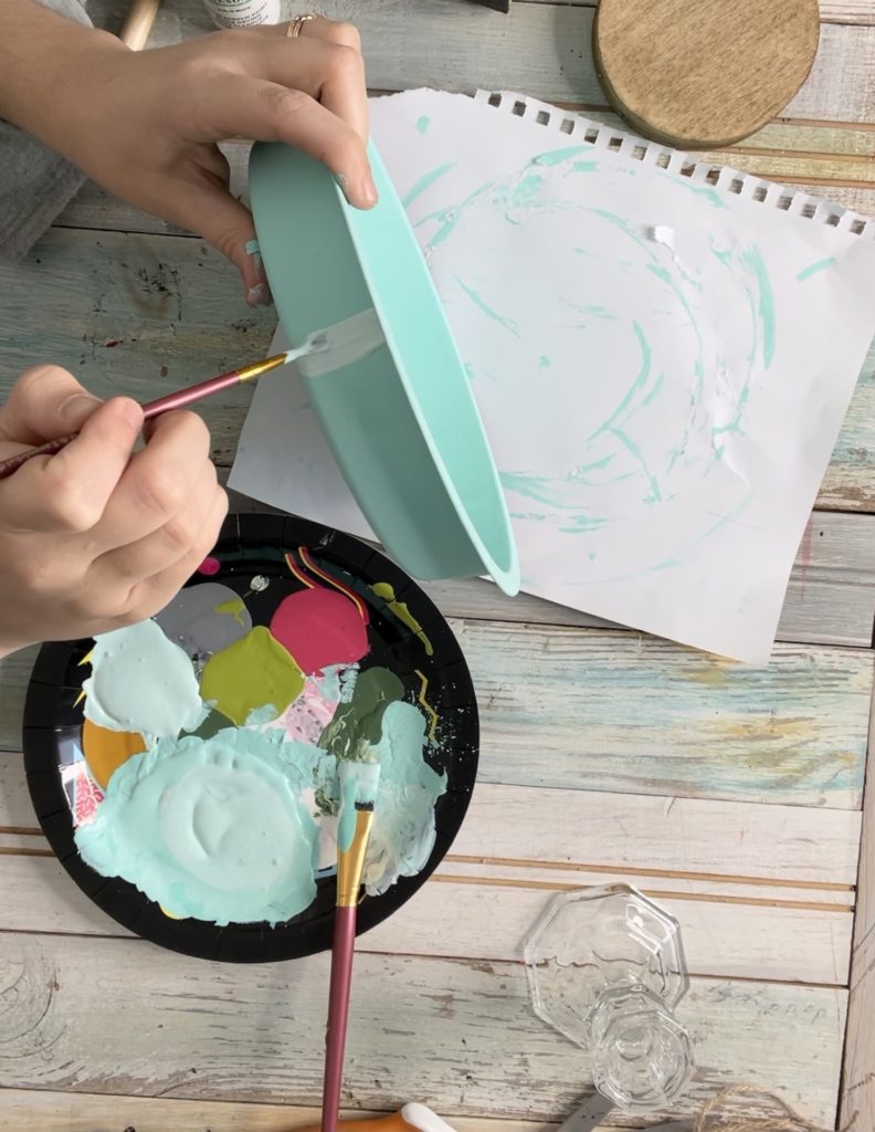 diy Dollar Tree cake stand ReFabbed