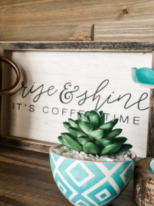 hobby lobby coffee bar sign