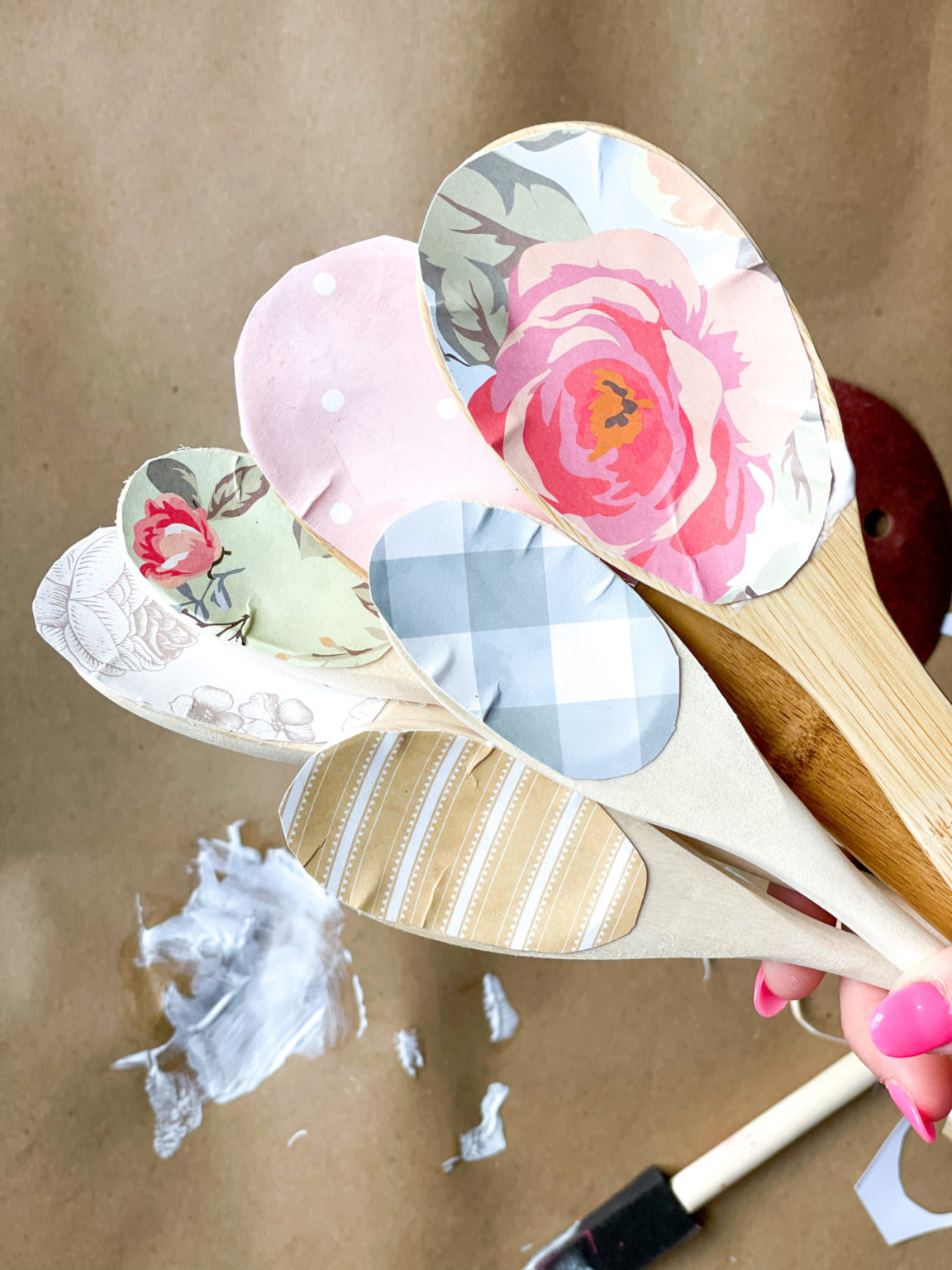 diy wooden spoon decor ReFabbed