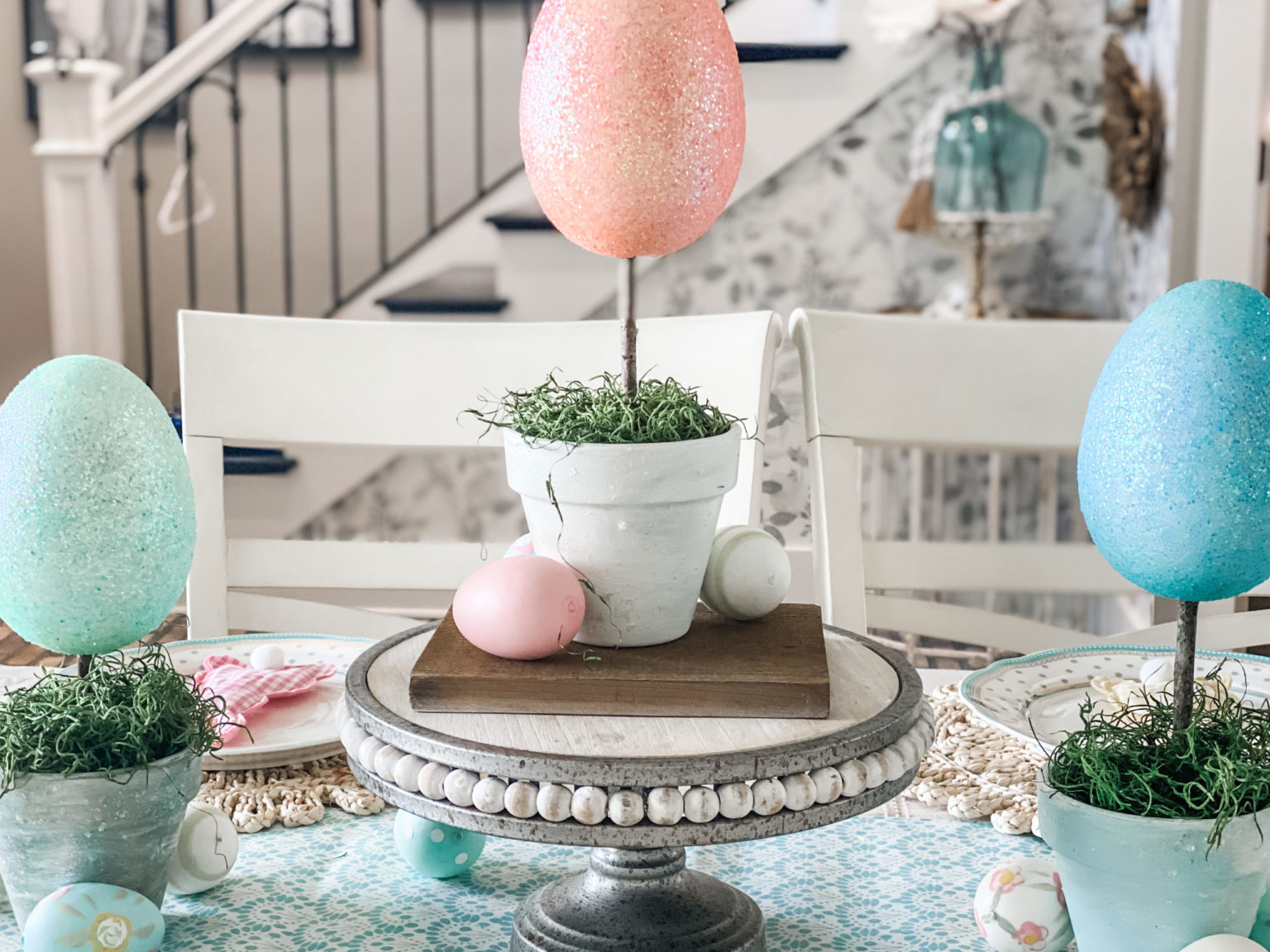 easy Easter tablescape - Re-Fabbed