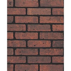 brick used for laundry room makeover