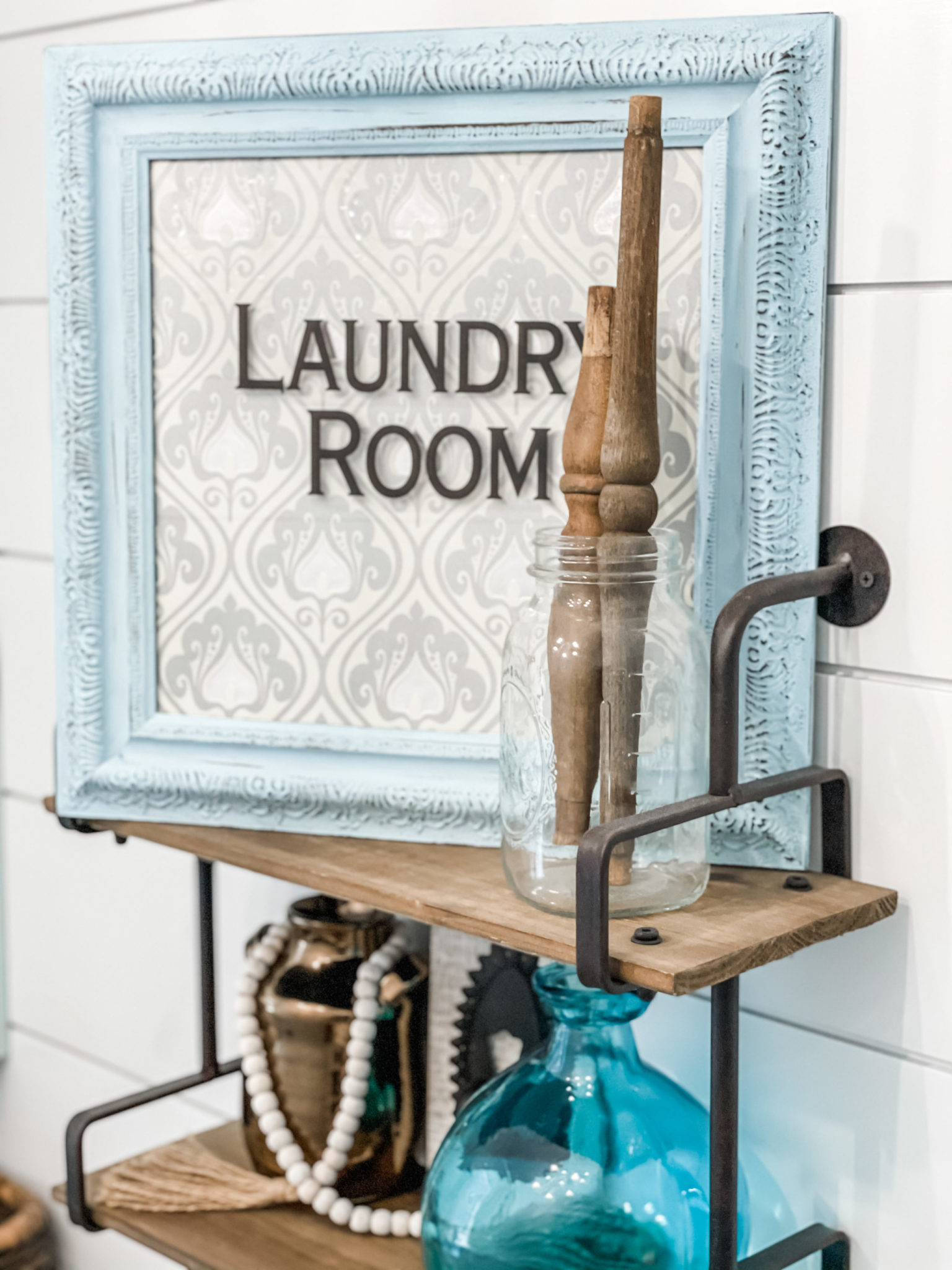 diy dollar tree laundry room sign ReFabbed