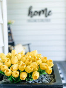 yellow tulips