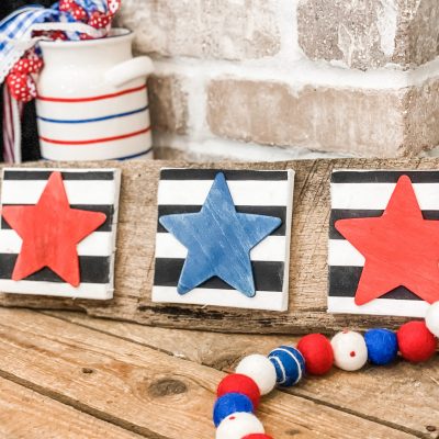 diy stars and stripes sign