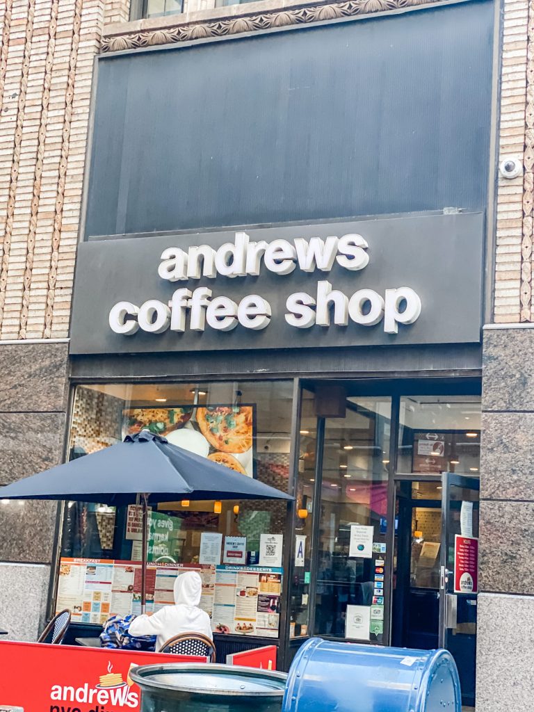 3 day trip travel guide to new york city - andrews coffee shop