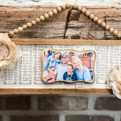 diy wooden bead sign