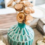 diy wooden rose bouquet