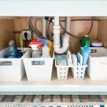 dollar tree under the sink organization