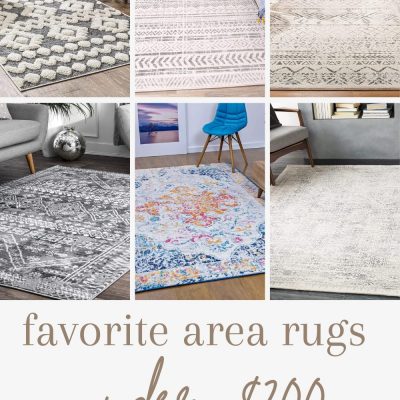 Top 11 area rugs from Amazon under $200