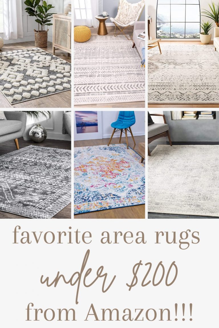 Top 11 area rugs from Amazon under 200 ReFabbed