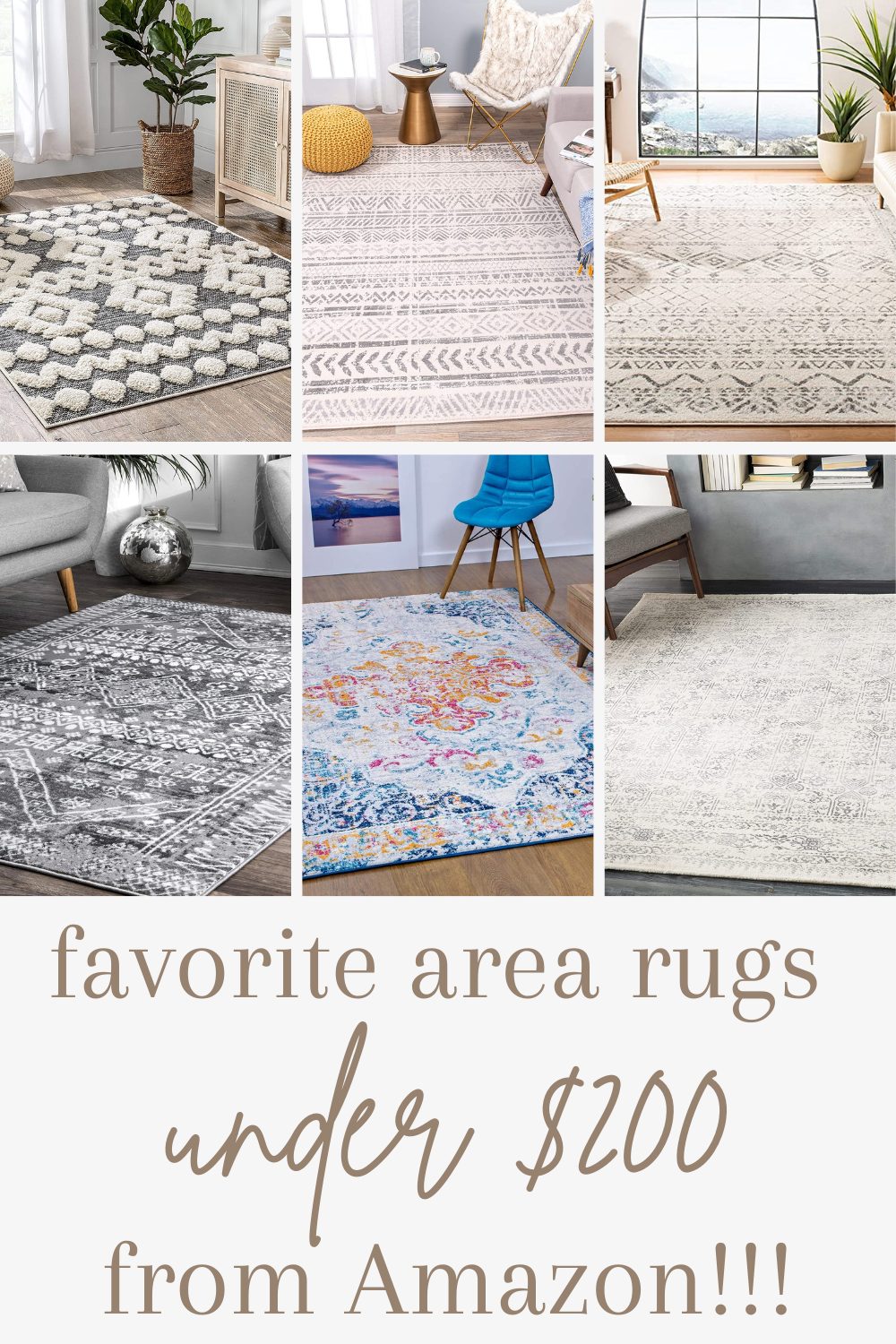 Top 11 area rugs from Amazon under 200 ReFabbed