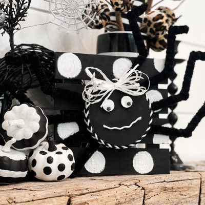 diy whimsy spider