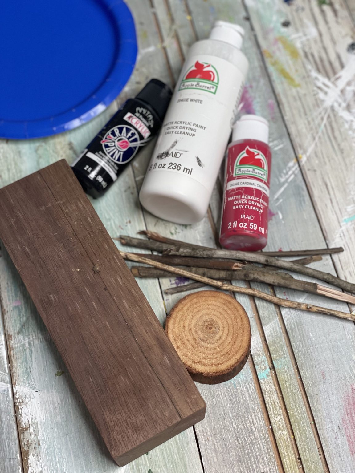 diy wood block reindeer ReFabbed