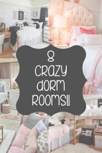 pinterest image for 8 crazy dorm rooms
