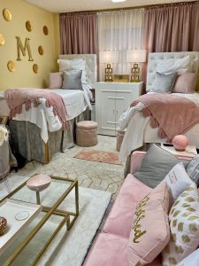 cozy dorm room