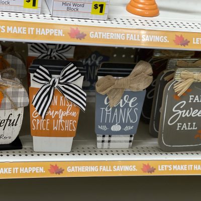 Fall finds at Dollar General