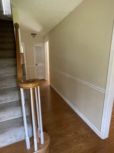 stairwell/hallway before