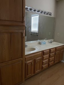 master bathroom before