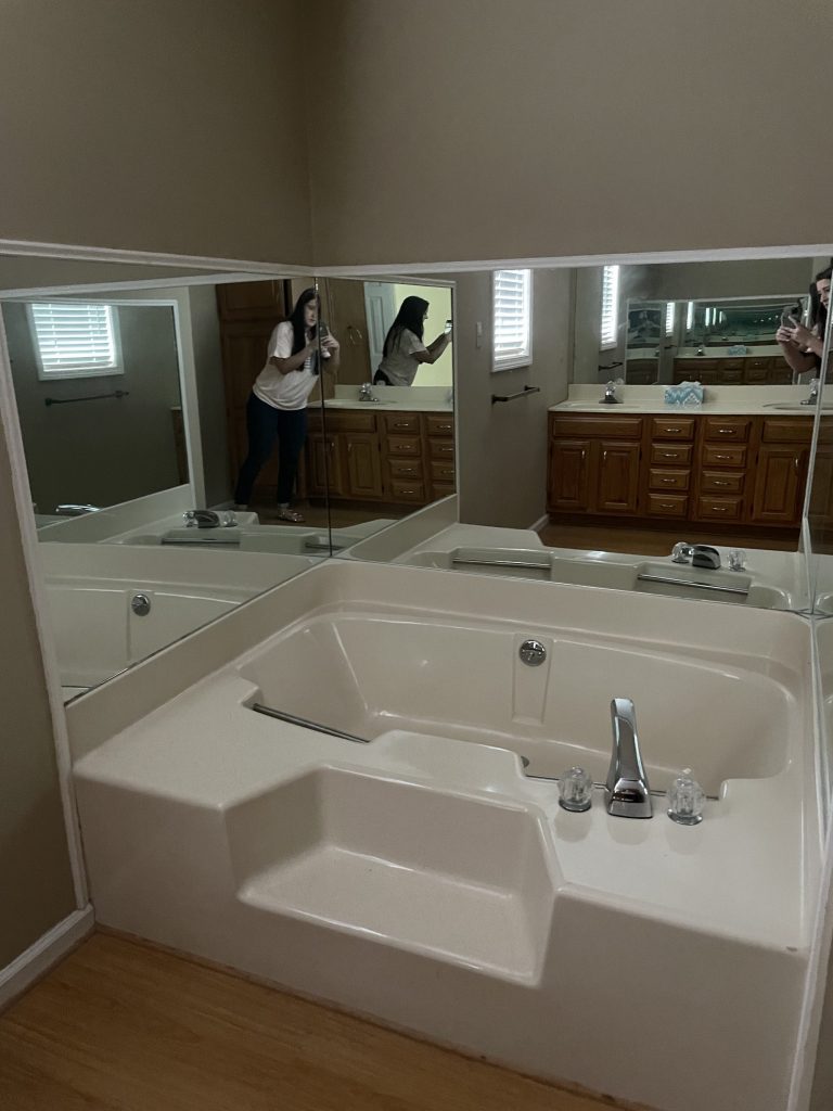 master bathroom before