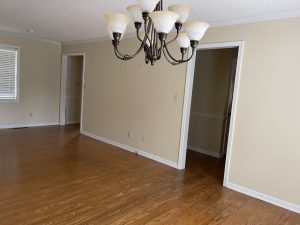 Living room before