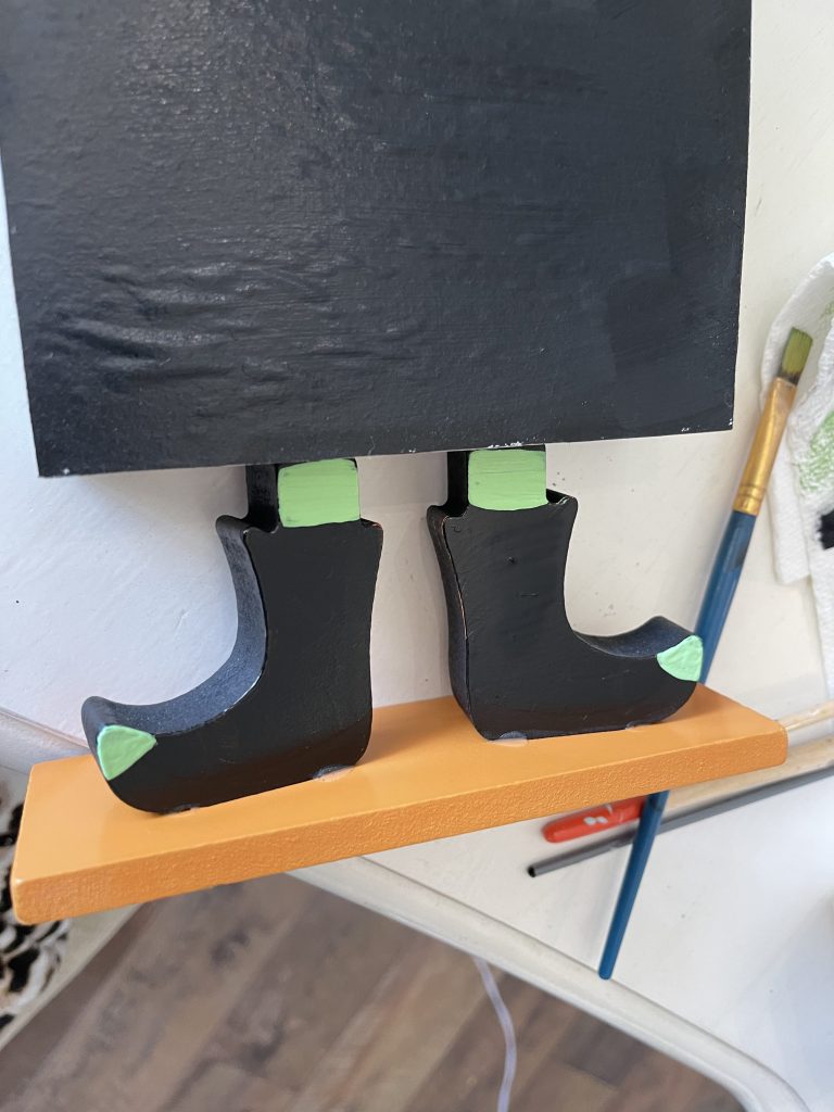 add green details to boots