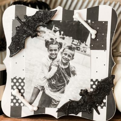 DIY Dollar Tree Halloween Picture Frame