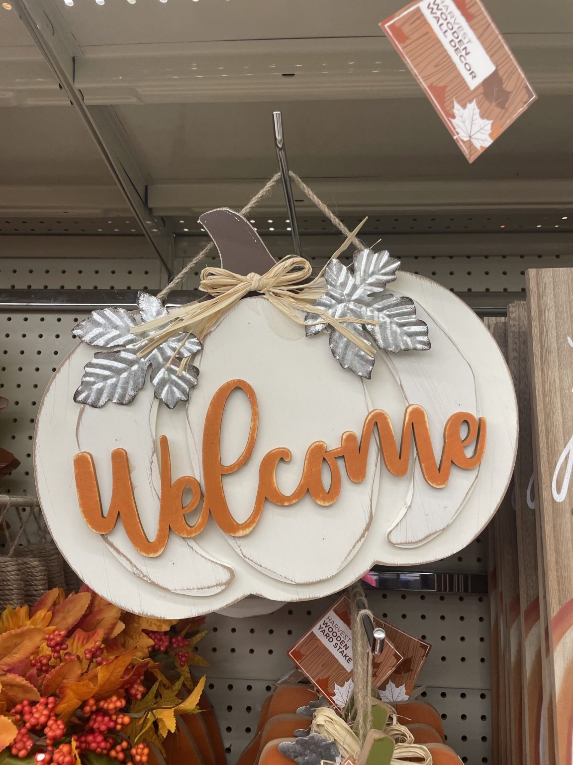 Fall and Halloween decor at Big Lots ReFabbed