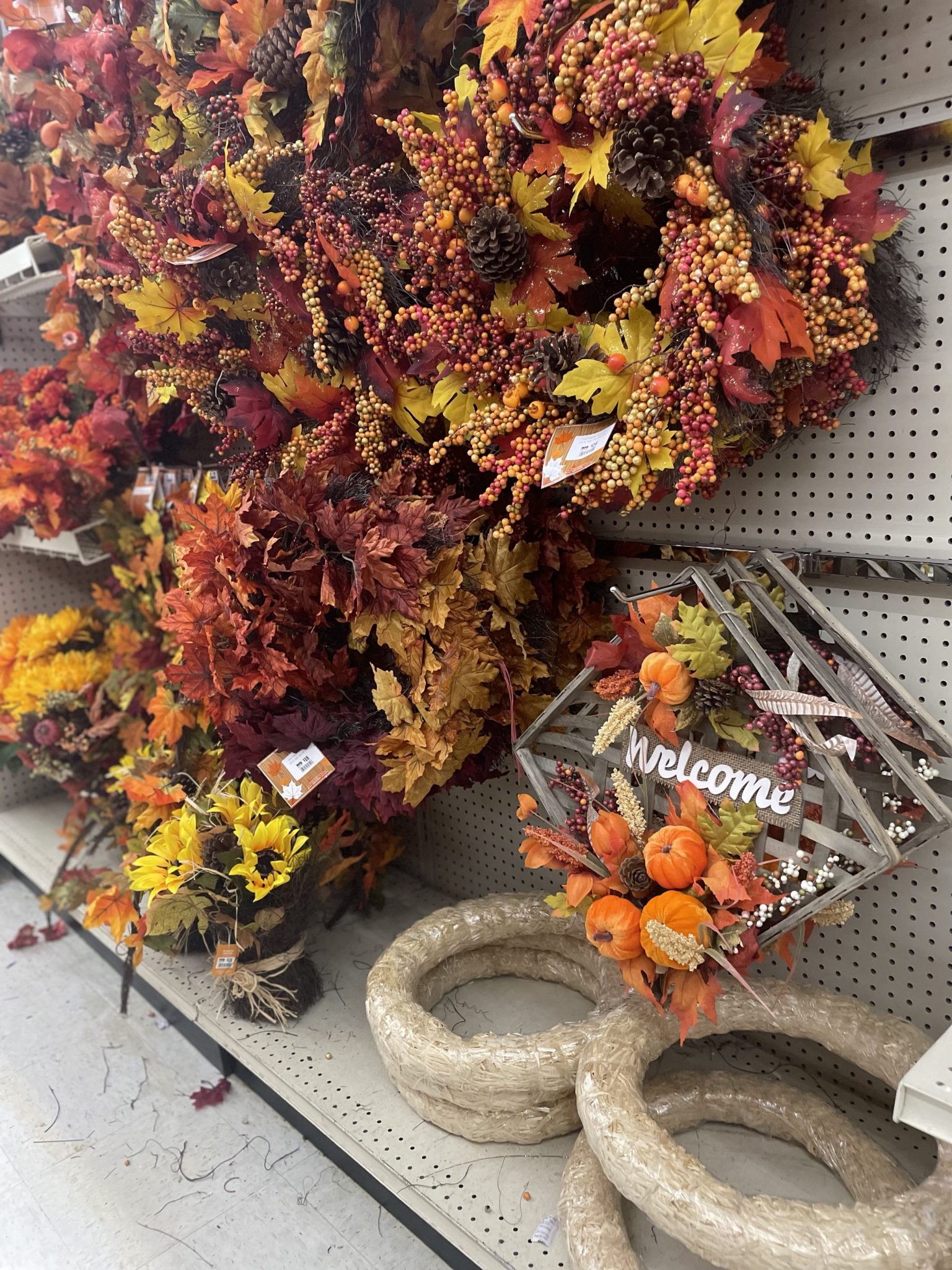 Fall and Halloween decor at Big Lots ReFabbed
