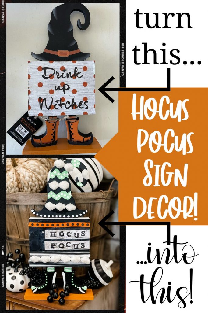 diy hocus pocus sign - Re-Fabbed