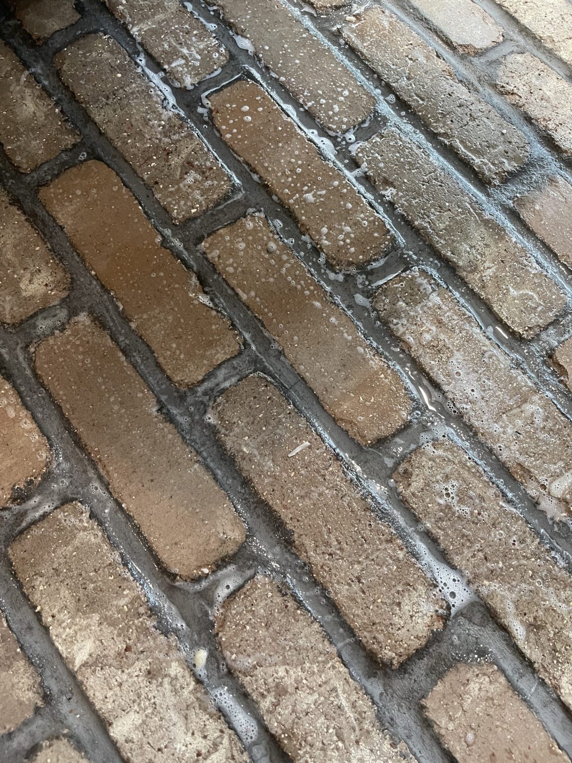 how to clean paint off brick flooring ReFabbed