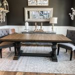 wooden dining room table