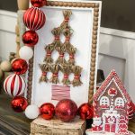 diy tassel Christmas tree