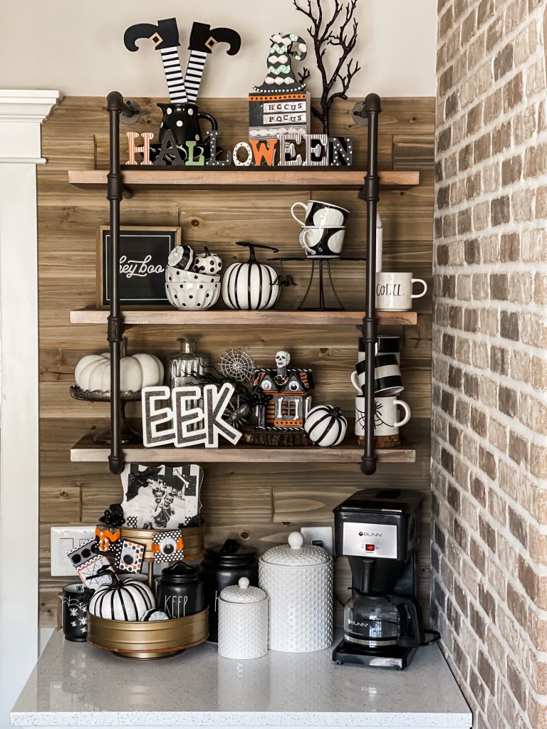 halloween coffee bar