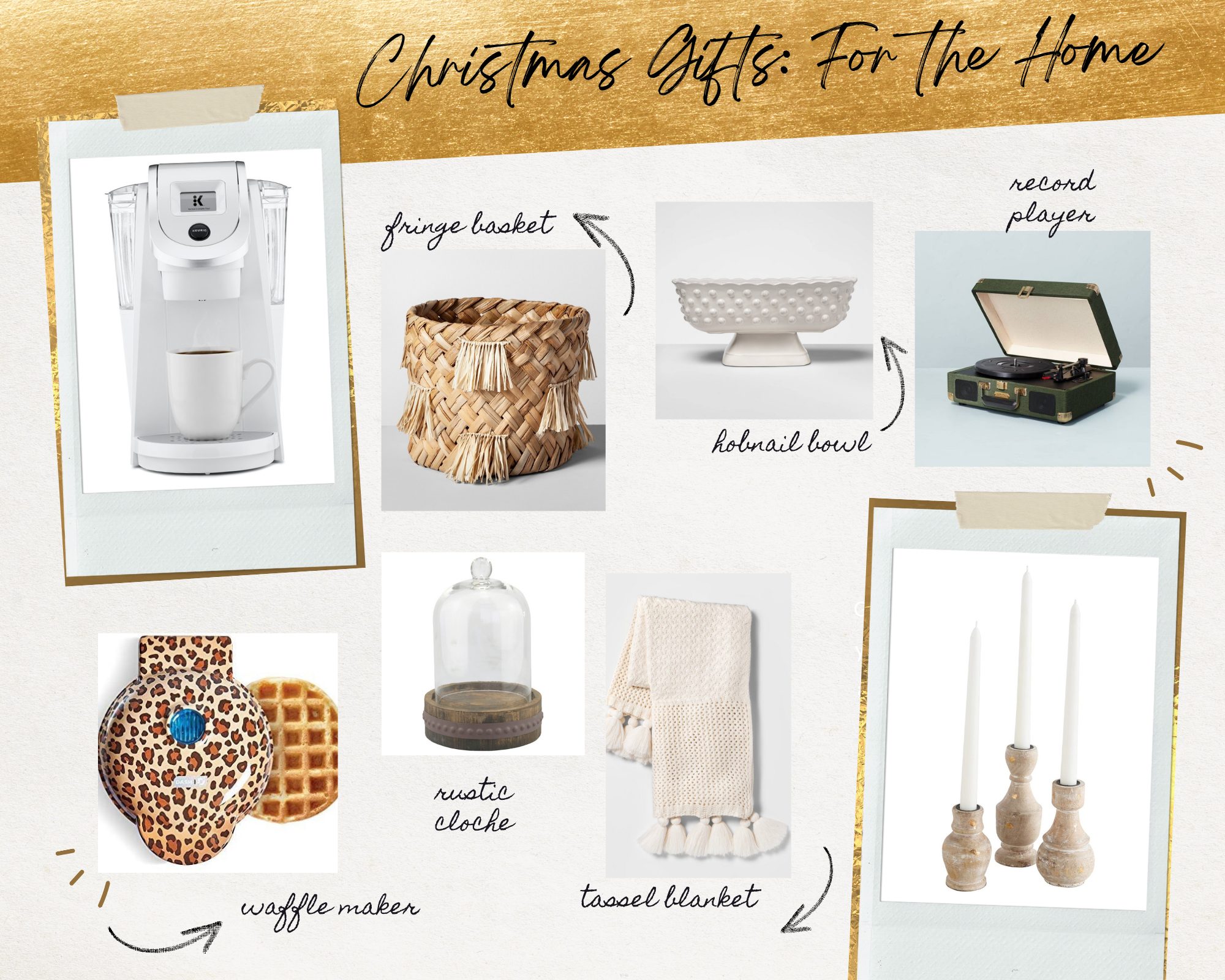 Christmas Gift Guide, Home & Decor Gifting