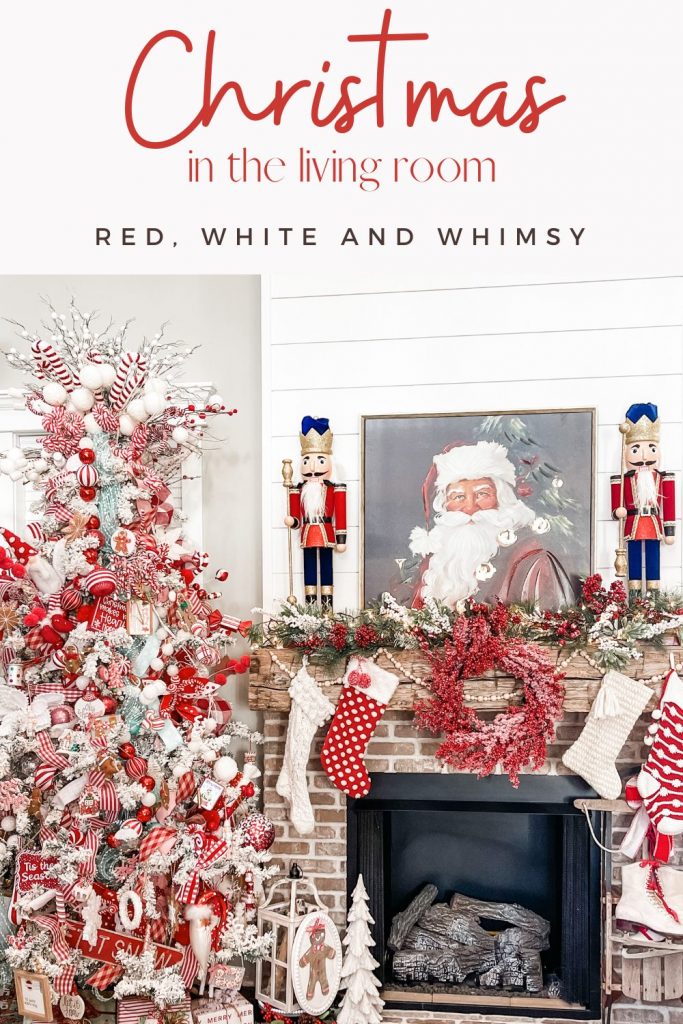 christmas in the living room