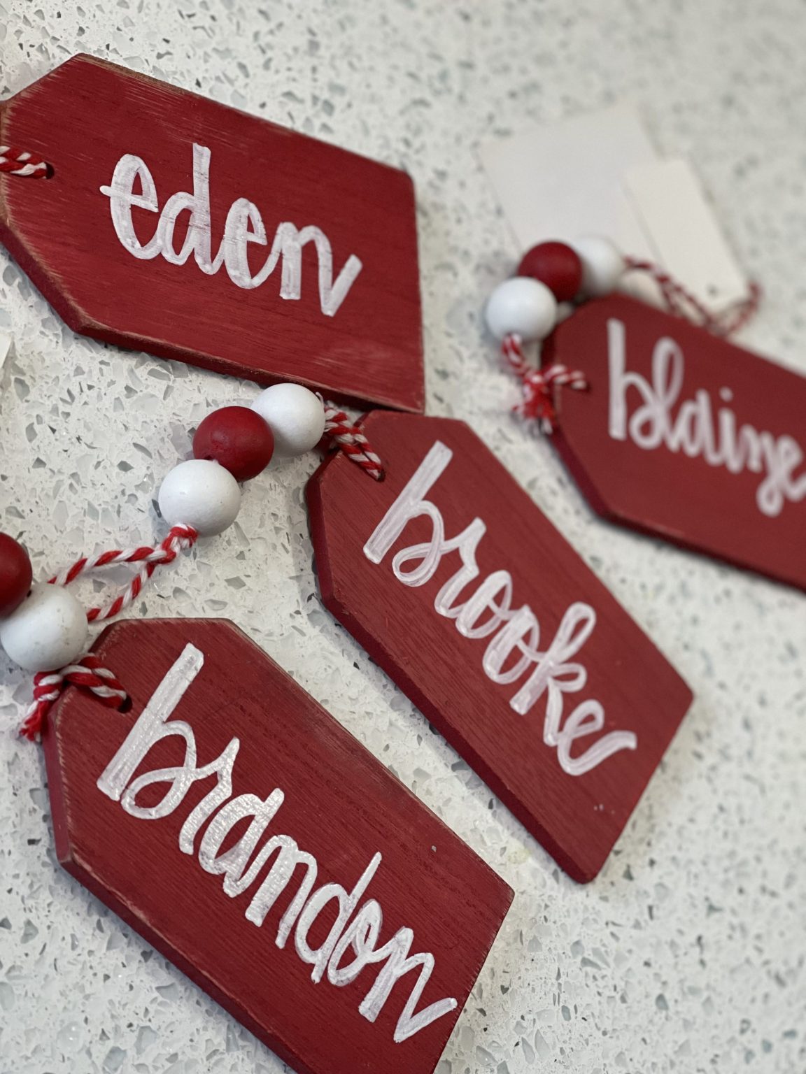 diy christmas stocking tag ReFabbed