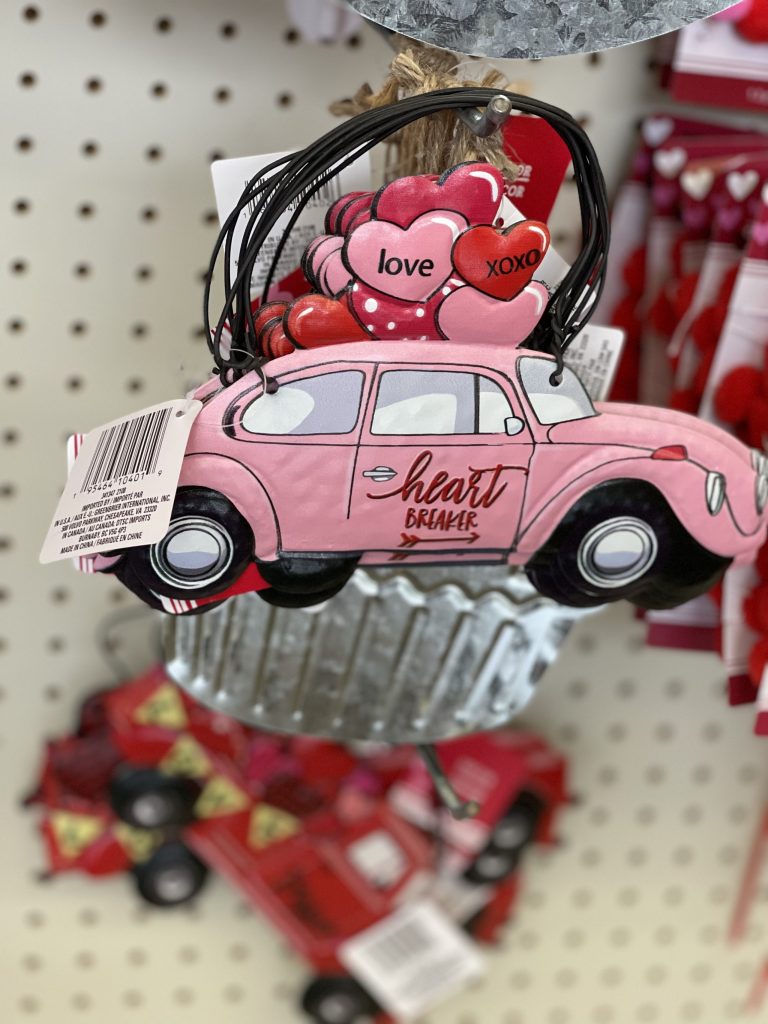 metal car at dollar tree