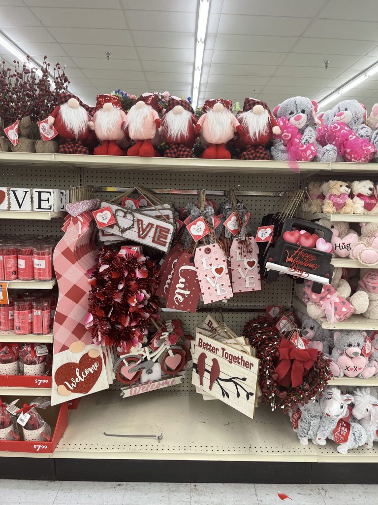 valentine decor at big lots