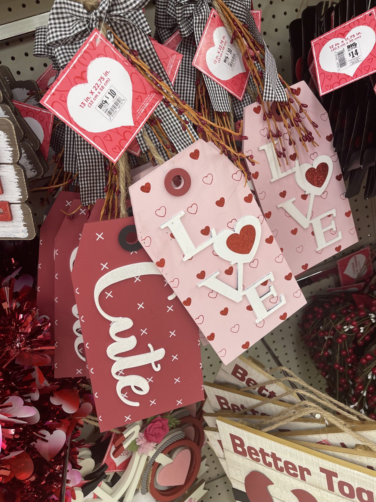 valentine decor at big lots ReFabbed