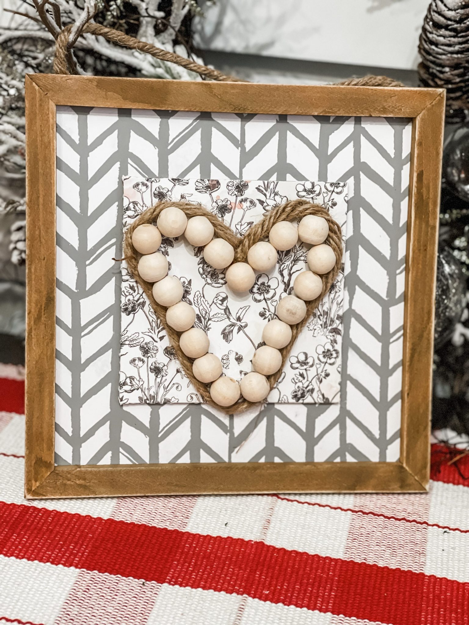 dollar general home decor sign makeover ReFabbed