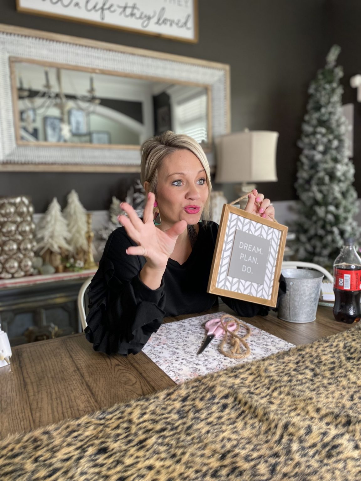 Dollar General Home Decor Sign Makeover Re Fabbed